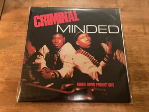 BOOGIE DOWN PRODUCTIONS CRIMINAL MINDED LP US PRESS!! REMASTERED LIMITED 2LP!! HIPHOP CLASSICS!!