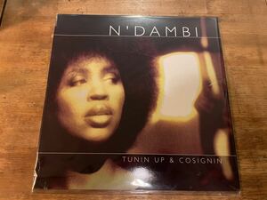 N'DAMBI TUNIN UP & COSIGNIN LP UK ORIGINAL PRESS!! ERYKAH BADU NEO SOUL 