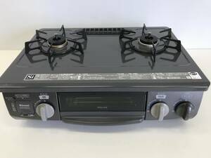 **[ beautiful goods ]Rinnai Rinnai compact gas-stove 2018 year made water less one side .13A for right a little over fire KGM33NDGR portable cooking stove 2. propane exclusive use 140 size 