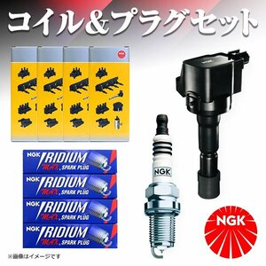 BKR6EIX-11P U5052 アルファード ANH10W ANH15W スパークプラグ ＆ イグニッションコイル セット 8本セット NGK トヨタ