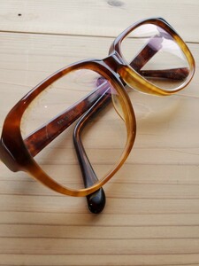 ENA OSCAR очки очки retro Vintage Vintage раз ввод futoshi рама панцирь черепахи?