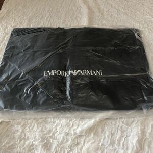 [ не использовался ]EMPOIO ARMANI Emporio Armani сумка для одежды кейс костюм покрытие костюм покрытие костюм место хранения нейлон черный *1000
