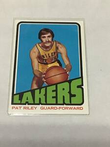 NBA 1972-73 TOPPS PAT RILEY #12 LAKERS パットライリー レイカーズ