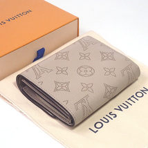 ◆ミウラ◆ルイ・ヴィトン LOUIS VUITTON マヒナ ポルトフォイユ イリス コンパクト 財布 M62542_画像8