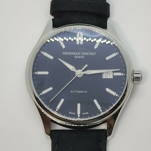 [ не использовался ]FREDERIQUE CONSTANT Frederique Constant Classic указатель FC-303NB5B6 с коробкой мужские наручные часы 