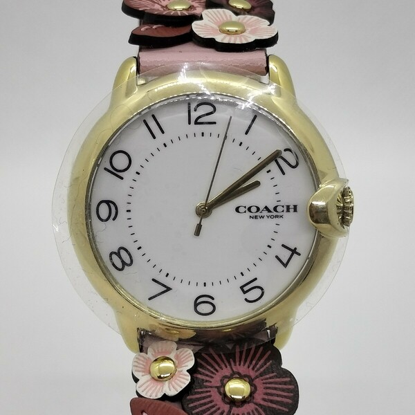 【未使用】COACHコーチC4721 PSZ WMNアーデン箱付きレディース腕時計