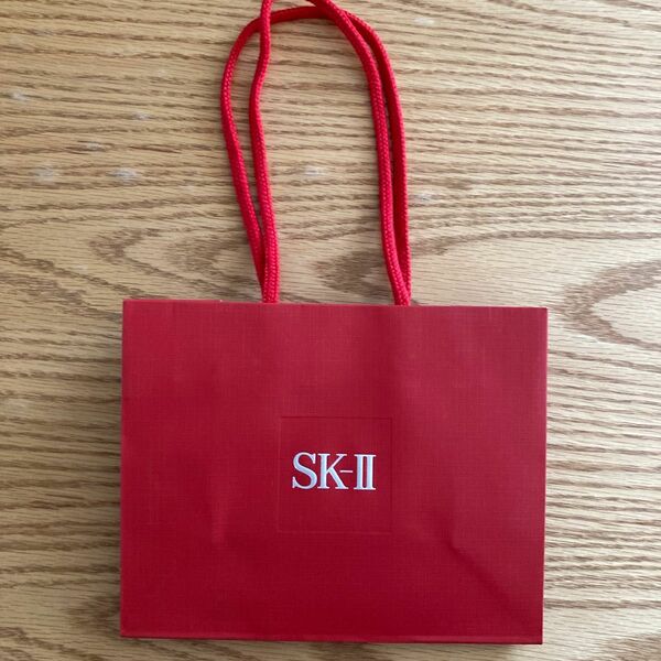 SK-II ショッパー エスケーツー レッド　紙袋
