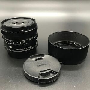 シグマ 45mm F2.8 DG DN 中古美品