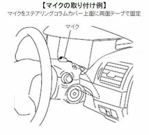 取付例（ステアリングコラムカバー上面）