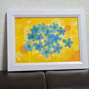 絵画 ルリマツリ 風水