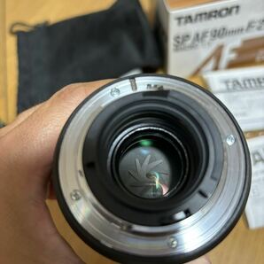 美品 TAMRON 単焦点マクロレンズ SP AF90mm F2.8 Di MACRO 1:1 ニコン用 フルサイズ対応 の画像5