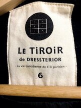 ドレステリア/LE TIROIR/オンブレチェック.ダッフルコート/フードコート/グリーン系/検索トラッド ドロワー_画像6