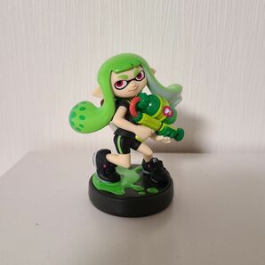 amiibo　アミーボ　スプラトゥーン　ガールライムグリーン