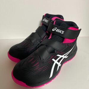 26.5cm安全靴 ハイカット ウィンジョブ FCP120 1273A062-001 asics