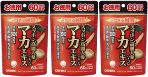 送料無料■スッポン高麗人参の入ったマカエキス徳用●360粒×3個セット■オリヒロ