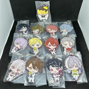 送料185円 アイドリッシュセブン カプセル ラバー マスコット Flowers 13種 セット IDOLiSH7 TRIGGER Re:vale 王様プリン アイナナ