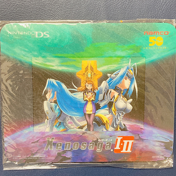 ●新品●DS ゼノサーガ I・II 特典 特製マット(カレンダー付)★