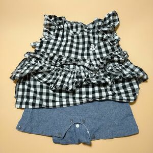 ベビー服　女の子　クーポン　消化　ロンパース　70cmサイズ　出産準備 新生児 キッズ 子供服　ミニー　ディズニー　半袖　