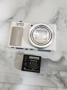 Panasonic パナソニック LUMIX DMC-TZ85 コンパクトデジタルカメラ デジカメ カメラ ルミックス ホワイト PowerShot 中古 簡易動作確認済み