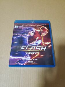 「THE FLASH/フラッシュ COMPLETE BOX FIFTH 5 SEASON」4枚組　中古Blu-ray　フィフス