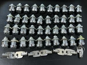 [ free shipping ]. ten thousand lock (KONAMI original N5001) cylinder 40 piece + key 7 piece 