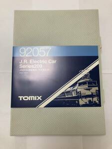 TOMIX(to Mix ) old product 92057 209 series capital . Tohoku color 4 both translation have 