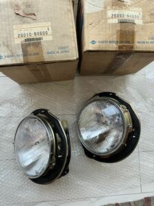 s30z LANP HEAD LH RH PIAA KOITO set head light Hakosuka 