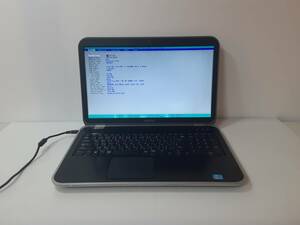 DELL Inspiron 7720 8GB CORE i7 BIOS確認ノートパソコンジャンク(144922