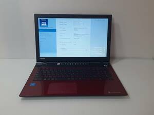 TOSHIBA dynabook T45/URS HDD 640GB BIOS確認ノートパソコンジャンク(173123