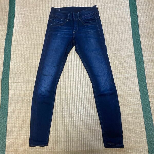 ジースターロゥ　　LYNN MID WAIST SKINNY