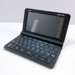 186【中古】CASIO EX-word カシオ エクスワード 電子辞書 高校生モデル XD-SX4900 ブラック Wi-Fi 動作確認済み 現状品