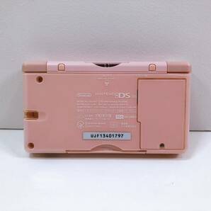 317【中古】Nintendo DS Lite 本体 USG-001 ピンク ニンテンドー DS ライト 任天堂 タッチペンなし 動作確認 初期化済み 現状品の画像7