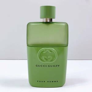 154【中古】GUCCI GUILTY グッチ ギルティ ラブ エディション プールオム オードトワレ レディース メンズ フレグランス 90ml 残5割 現状品