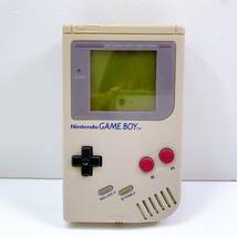 190【中古】Nintendo GAME BOY 本体 DMG-01 ニンテンドー ゲームボーイ 初代 任天堂 ゲーム機 旧タイプ 動作未確認 ジャンク 現状品_画像1