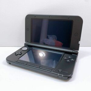 103[ used ]Nintendo 3DS LL body SPR-001 black Nintendo 3DS LL nintendo game touch pen attaching operation verification the first period . ending present condition goods 