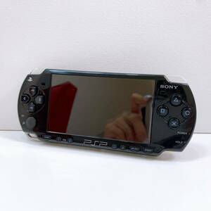 165【中古】SONY PlayStation Portable 本体 PSP-2000 ブラック ソニー プレイステーション ポータブル バッテリーなし 動作確認 現状品