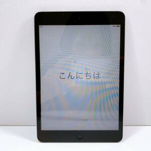 167[ used ]Apple iPad mini no. 1 generation Wi-Fi model A1432 Space gray Apple iPad Mini tablet operation verification the first period . ending present condition goods 