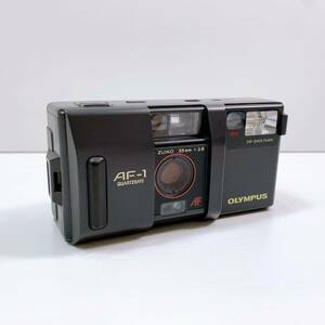 171【中古】OLYMPUS AF-1 QUARTZ DATE ZUIKO 35mm 1:2.8 オリンパス フィルムカメラ コンパクトカメラ 動作未確認 現状品