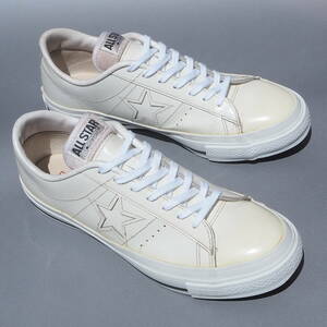 US 8 1/2 / 27cm 日本製 限定converse ワンスター J 白エナメル MADE IN JAPAN