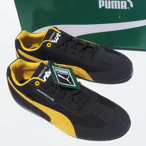  dead!! new goods records out of production! 27.5cm PUMA PORSCHE TURBO PL SPEEDCAT Puma Porsche Speed cat black se- driving shoes natural leather 