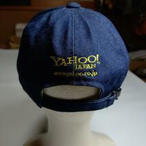 ヤフー　企業ロゴ　キャップ　90s 00s y2k　ヴィンテージ　帽子　cap yahoo_画像5