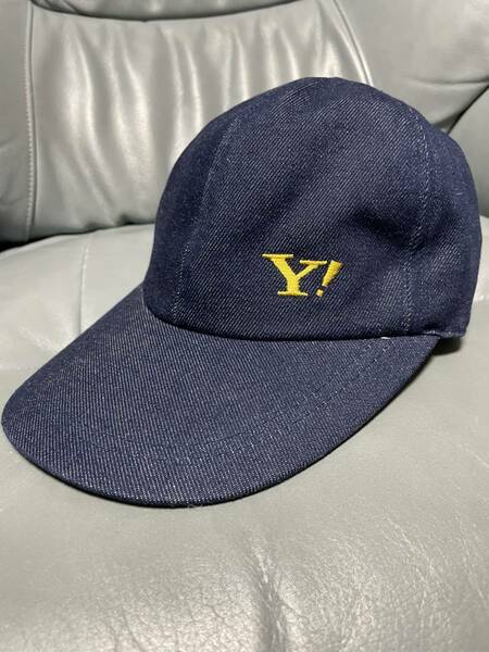 ヤフー　企業ロゴ　キャップ　90s 00s y2k　ヴィンテージ　帽子　cap yahoo