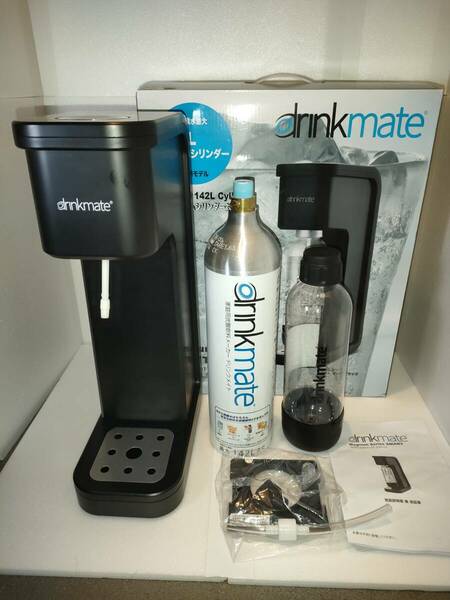 Drinkmate ドリンクメイト 炭酸水メーカーDRM1004(黒)