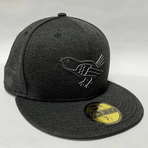 ニューエラ　ボルティモア オリオールズ　7 1/2 (59.6㎝) 中古品　59FIFTY 