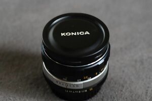 Konica HEXANON 1:1.8 52mm オールドレンズ