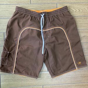 OP swimsuit Brown size M inner attaching 