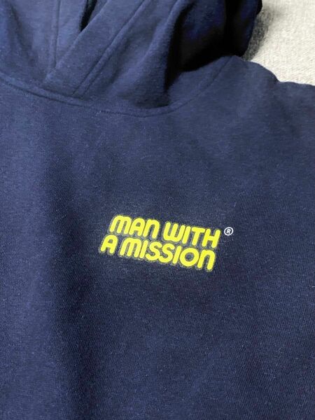 MAN WITH A MISSION マンウィズアミッション PUNK SPRING 2013 裏起毛スウェット パーカー S