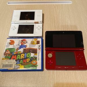 Nintendo 3DS 本体　DS Lite 本体　スーパーマリオ3Dランド　ソフト付き　任天堂 ゲーム機 
