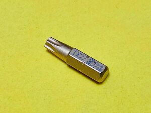 Wera 【ビット】〈066076〉867/1Z HFビット TORX　TX27×25mm　≪TORXネジを落とさない≫