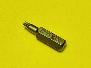 Wera 【ビット】〈135161〉867/1H ビット TORX　TX15×25mm